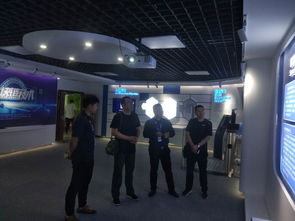 計算機系一行考察河南八六三軟件股份